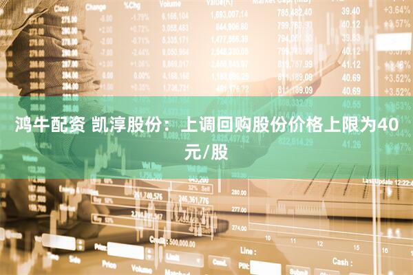 鸿牛配资 凯淳股份：上调回购股份价格上限为40元/股