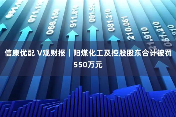 信康优配 V观财报｜阳煤化工及控股股东合计被罚550万元