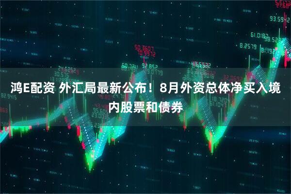 鸿E配资 外汇局最新公布！8月外资总体净买入境内股票和债券